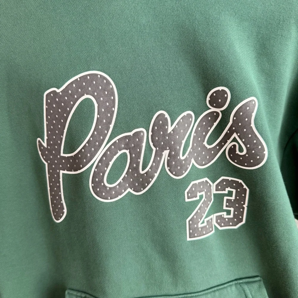 Jordan Paris Saint German PSG Olive Green Hoodie Collab Small